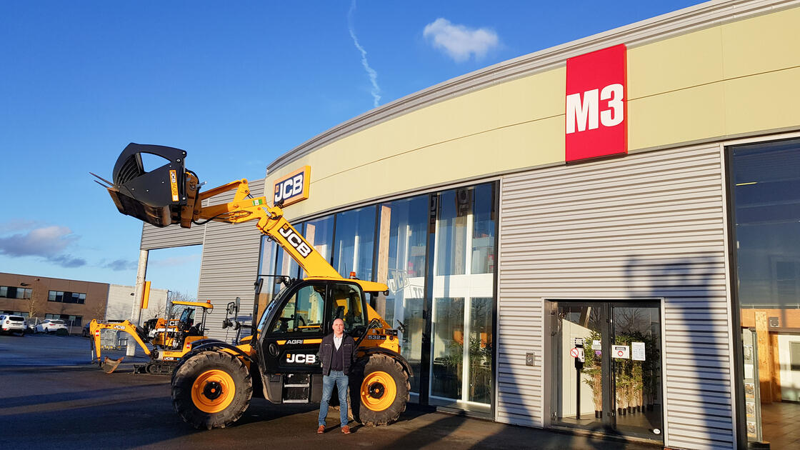 Le concessionnaire JCB M3 agri s’étend sur huit départements, de la ...